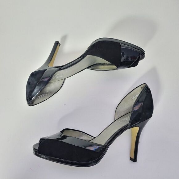 Anne Klein machikadee peep toe heels - Picture 3 of 15